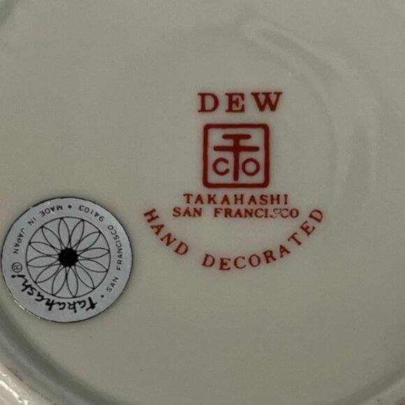 Vintage Takahashi San Francisco Shell Dish – Hand Decorated – Made in Japan – 5. - Picture 3 of 4